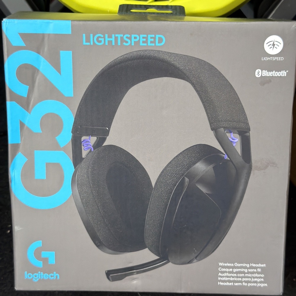 Logitech - G321 LIGHTSPEED Wireless Over-the-EarBluetooth Gaming Headset for ...